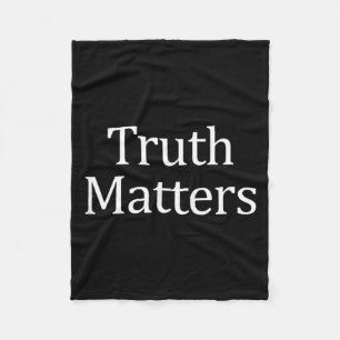 Truth - fleece blanket