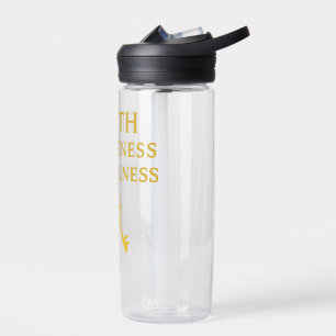 Truth, Forgiveness and Faithfulness Christian Water Bottle