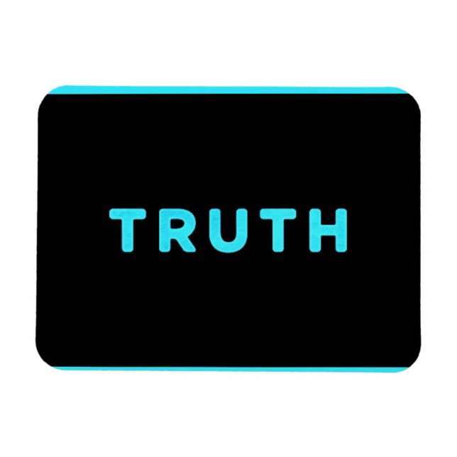 TRUTH HONESTY INTEGRITY MOTTO MOTIVATIONAL EXPRESS MAGNET (Horizontal)