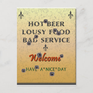 Truth in Advertising Postcard