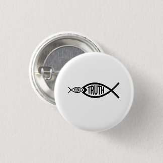 Truth is greater than Religion 3 Cm Round Badge