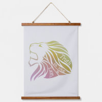 Truth is Like a Lion Tapestry