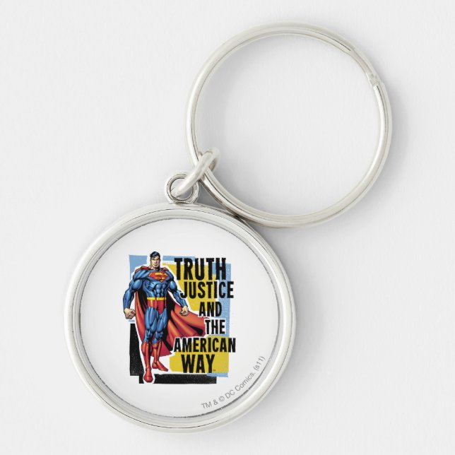 Truth, Justice Key Ring (Front)