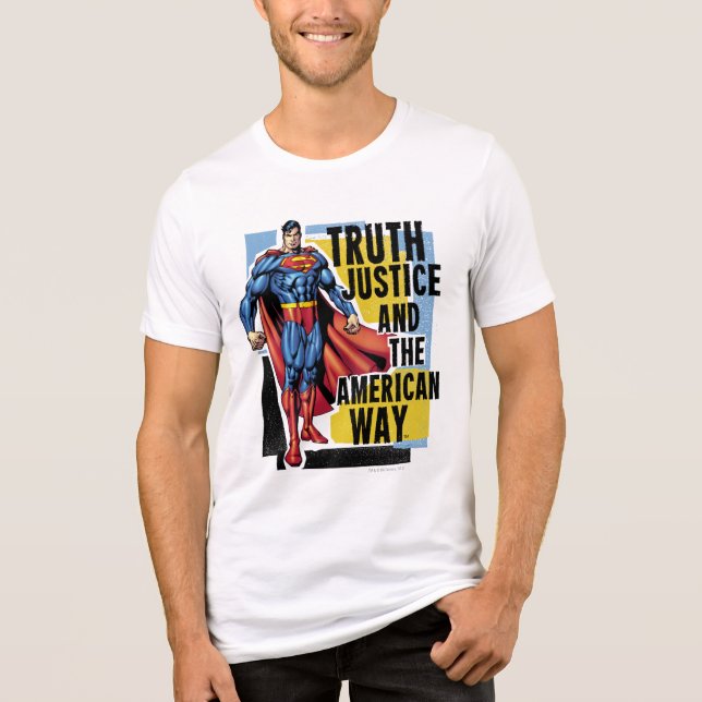 Truth, Justice Tri-Blend Shirt (Front)