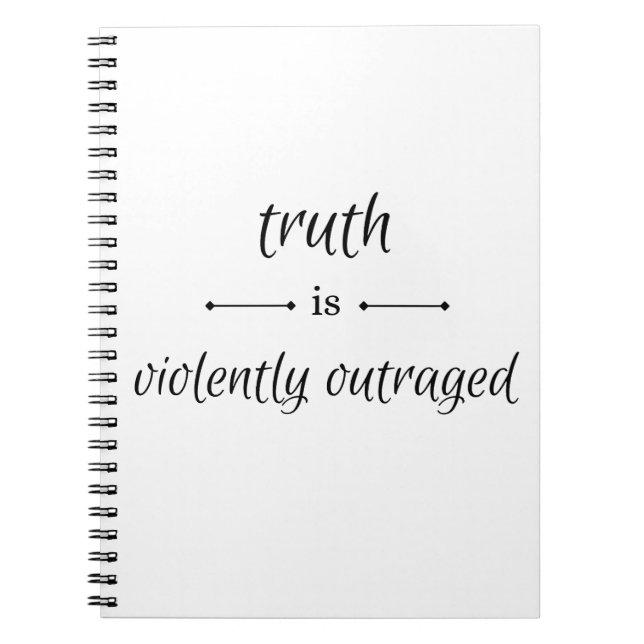 Truth or lie? notebook (Front)