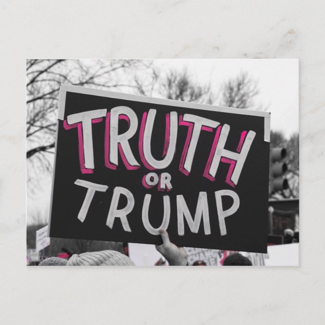 Truth or Trump Postcard (Front)