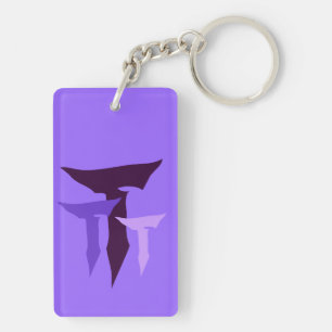 TRUTH PURPLE KEYCHAIN