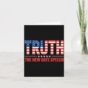 Truth The New Hate Speech Litical Correctness Usa Card