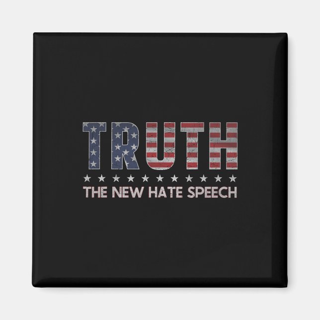 Truth The New Hate Speech Political Correctness Us Magnet (Front)