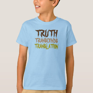 TRUTH TRANSCENDS KIDS GOLD HALF SLEEVE T-Shirt