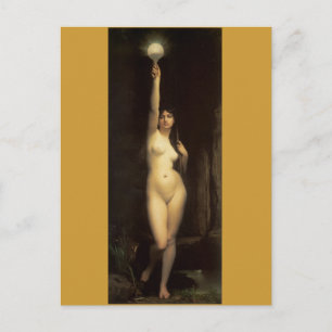 Truth - Vintage famous paintings - Lefebvre Postcard