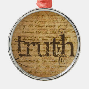 Truth Vintage Metal Tree Decoration