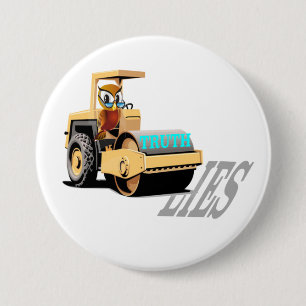 Truth vs. Lies 7.5 Cm Round Badge