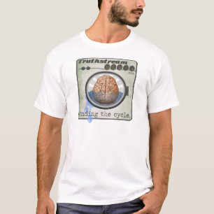 Truthstream Media Brainwashing Logo T-Shirt