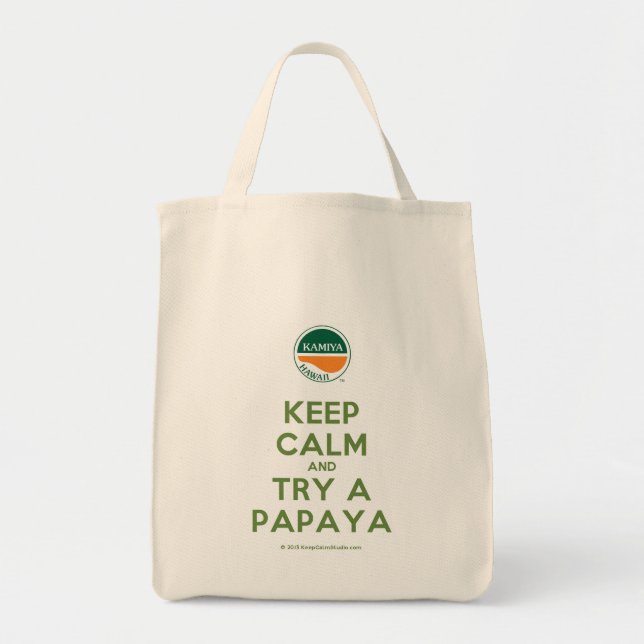 Try a Papaya! Tote Bag (Front)