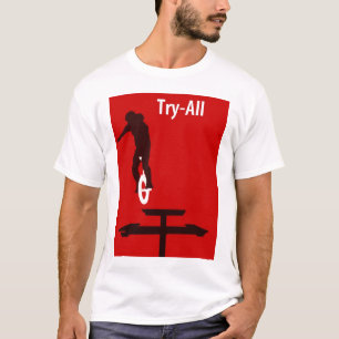 Try-All unicycle (Graham Burnett) T-Shirt