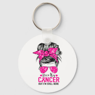 Try Cancer But I'm Still Here Breast Cancer Awaren Key Ring