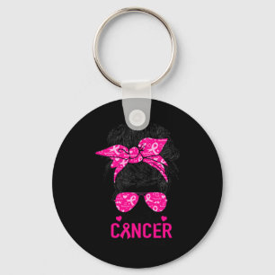 Try Cancer But I'm Still Here Breast Cancer Awaren Key Ring