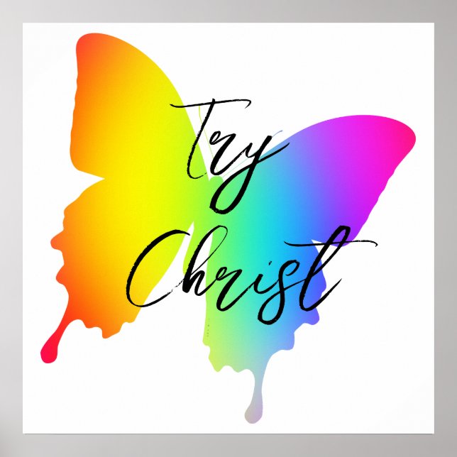 Try Christ Christian  Poster (Front)