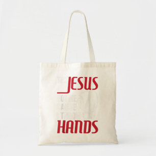 Try Jesus Not Me Cause I Throw Hands - Boxing Gym Tote Bag