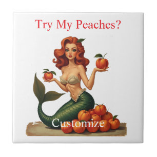 Try My Peaches Mermaid Thunder_Cove Tile