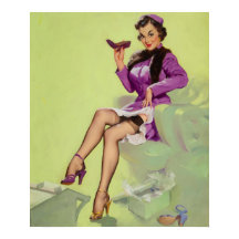 Try New Shoes Women Pin Up