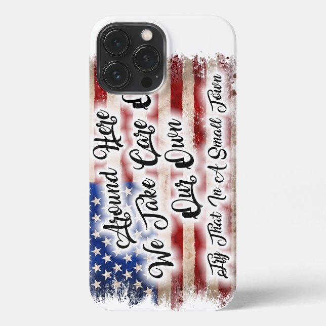 Try That in a small town iPhone Case (Back)
