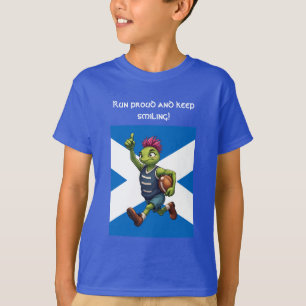 Try Time Thistle Scottish Rugby Motif T-Shirt