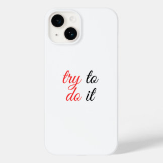 try to do it  Case-Mate iPhone 14 case