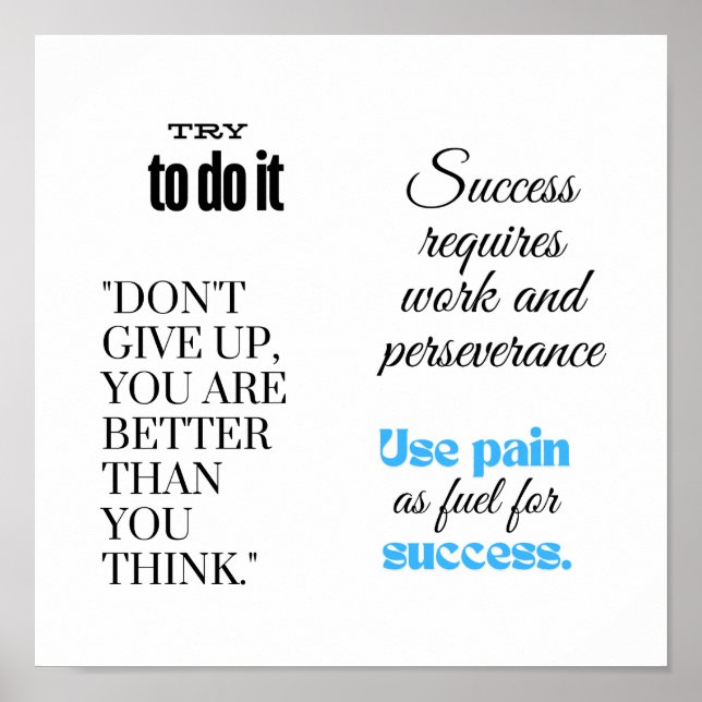 try to do it poster (Front)