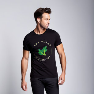 Try Vegan This January T-Shirt