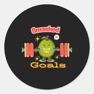 Try Your Best No How Hard It Is Classic Round Sticker