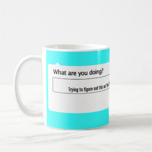Trying to figure out this coffee thing. mug