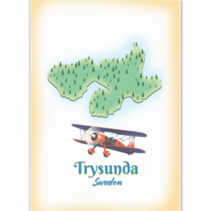 Trysunda Sweden map