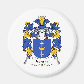 Trzaska Family Crest Magnet