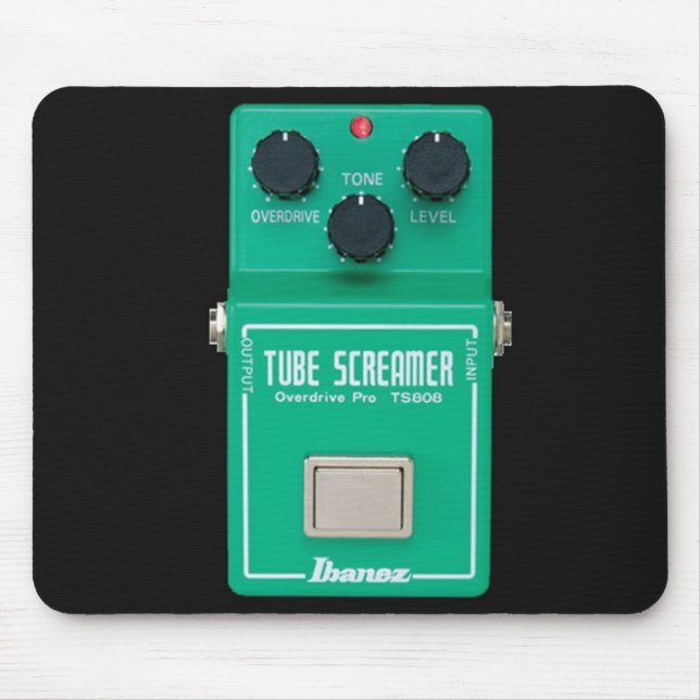 TS 808 Tube Screamer Guitar Pedal Mouse Pad (Front)