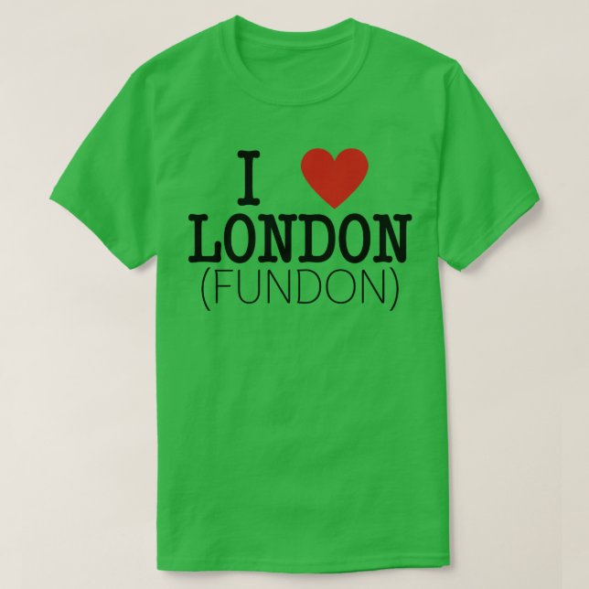 TS I London Fundon TShirt (Design Front)
