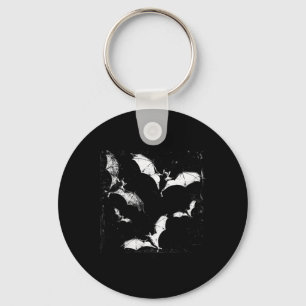 Ts Vampire Horror Spooky Art Halloween Goth Alt Ae Key Ring