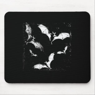 Ts Vampire Horror Spooky Art Halloween Goth Alt Ae Mouse Pad