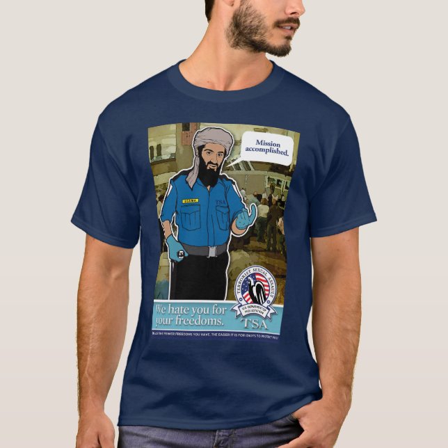 TSA Parody Customisable Shirt (Front)