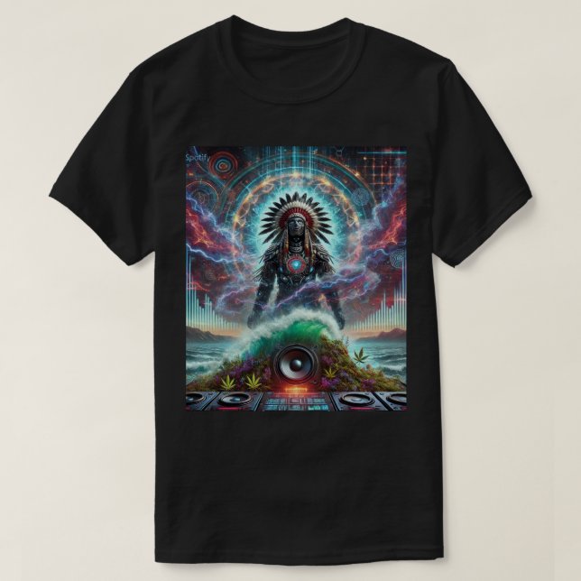 Tsalagi beats T-shirt  (Design Front)