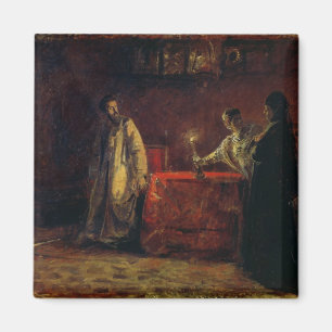 Tsar Boris Godunov and Tsarina Martha, 1874 Magnet