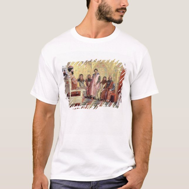 Tsar Mikhail Fyodorovich  with Boyars T-Shirt (Front)