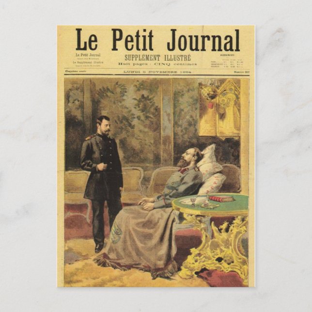 Tsar Nicolas & father 1894 Romanov Russia #116 Postcard (Front)