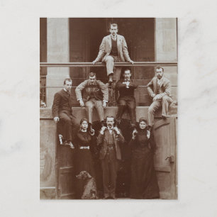 Tsar & Tsarina of Russia & Hesse relatives 1899 #4 Postcard