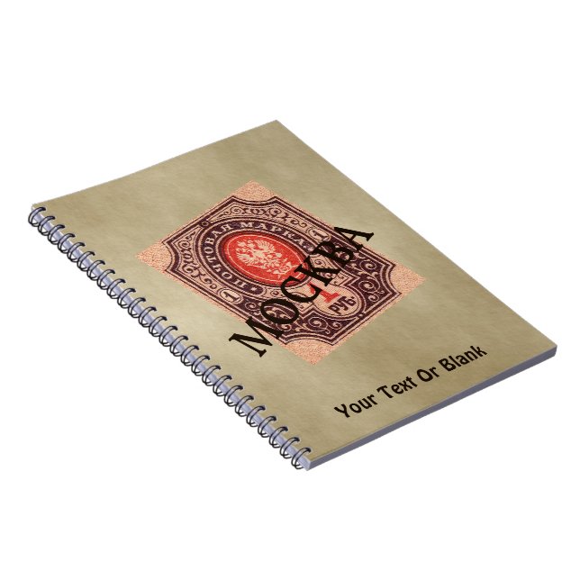 Tsarist Russia Postage Notebook (Right Side)