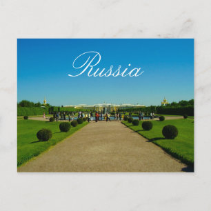 Tsarskoye Selo Pushkin Cathrine Palace Russia Postcard