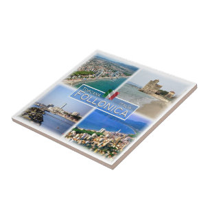 TSC006 FOLLONICA - Mosaic, Tuscany Italy, Tile