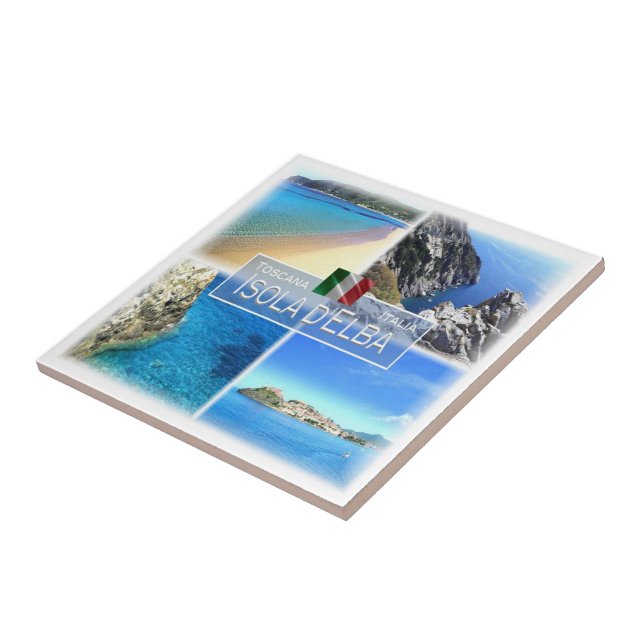 TSC017 ELBA, Mosaic, Tuscany, Tile (Side)