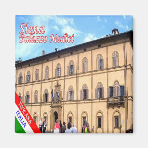 TSC047 SIENA, Palazzo Medici, Tuscany. Fridge Magnet